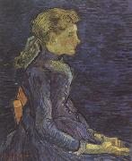 Portrait of Adeline Ravoux (nn04) Vincent Van Gogh